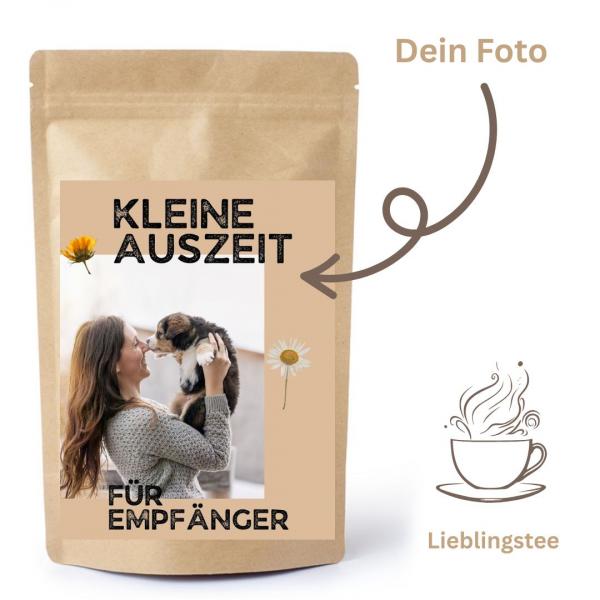 Teegeschenk Kleine Auszeit | personalisiert mit Foto